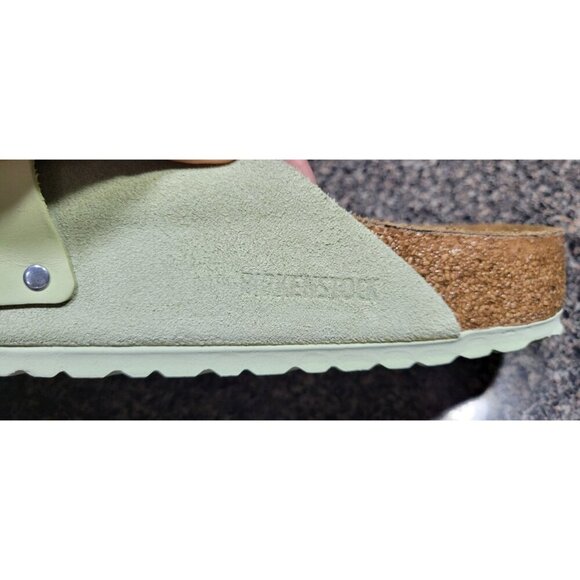 BIRKENSTOCK Kyoto Nubuck-Suede Slide Sandal Men\'s Size US 11 Black